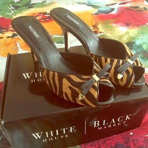 Dressy animal print shoes